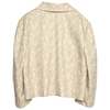 Sundazed (Italy) Floral Damask Weave T Lapel Blouson Jacket Ivory : L - Thumbnail 6