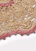 Caramel Home Raffia Flower Placemat - Pink - Thumbnail 2