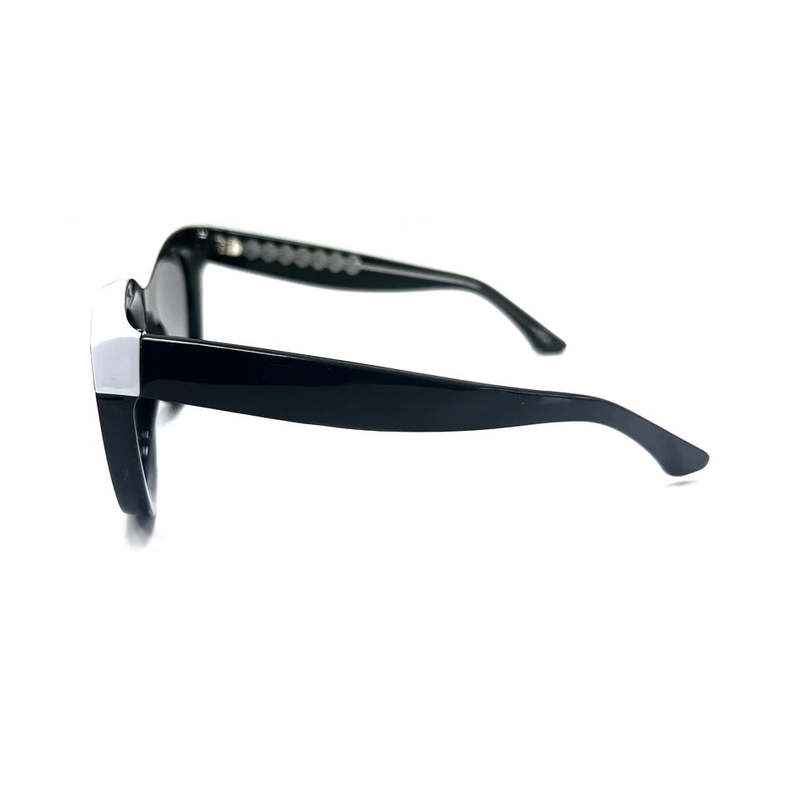 Grand Azur Juli eyewear - Black Onyx & White