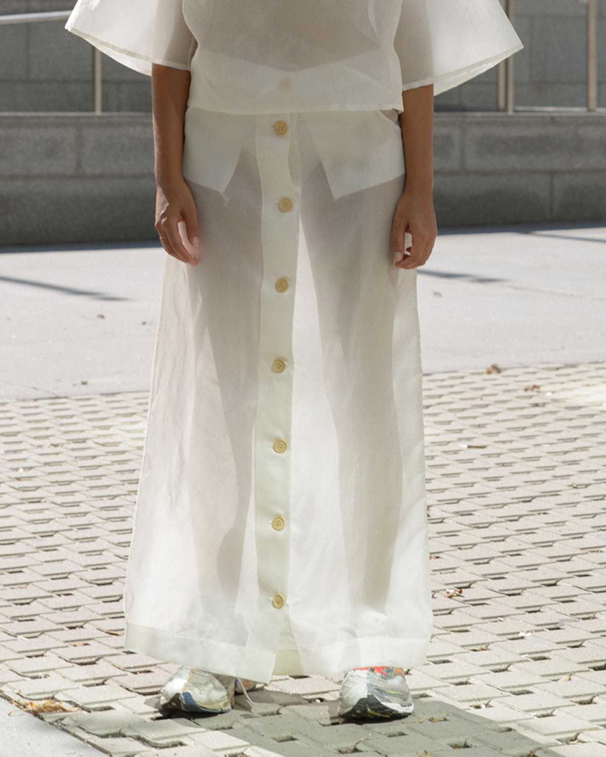 Baserange Duffy Skirt - Silk Organza | Garmentory