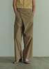 LITTLE SUZIE Fold-over Trouser - Tan - Thumbnail 1