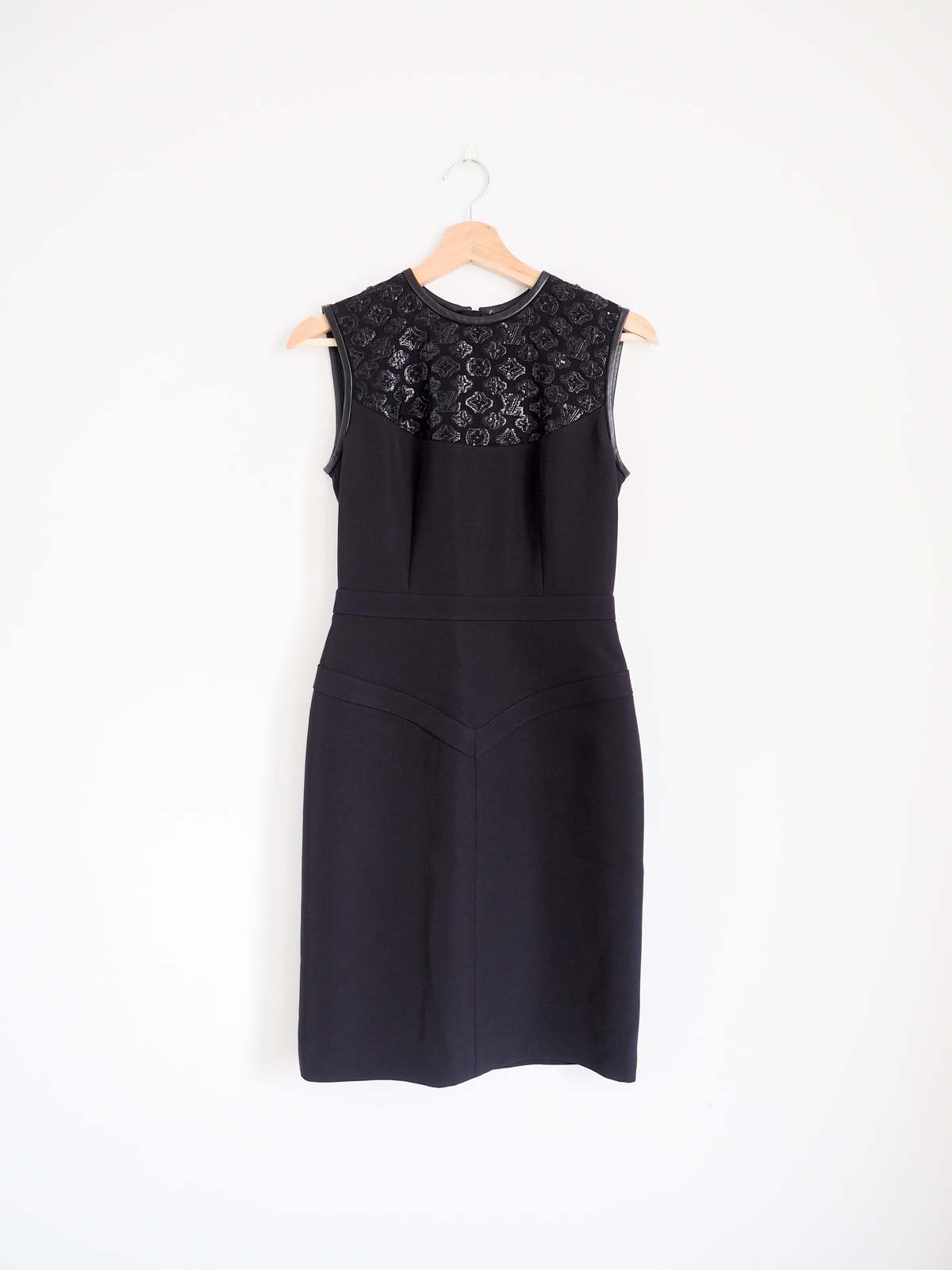 Louis Vuitton Monogram Embroidered Dress | Garmentory