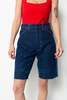 Cut-Off Denim Work Shorts - Thumbnail 3