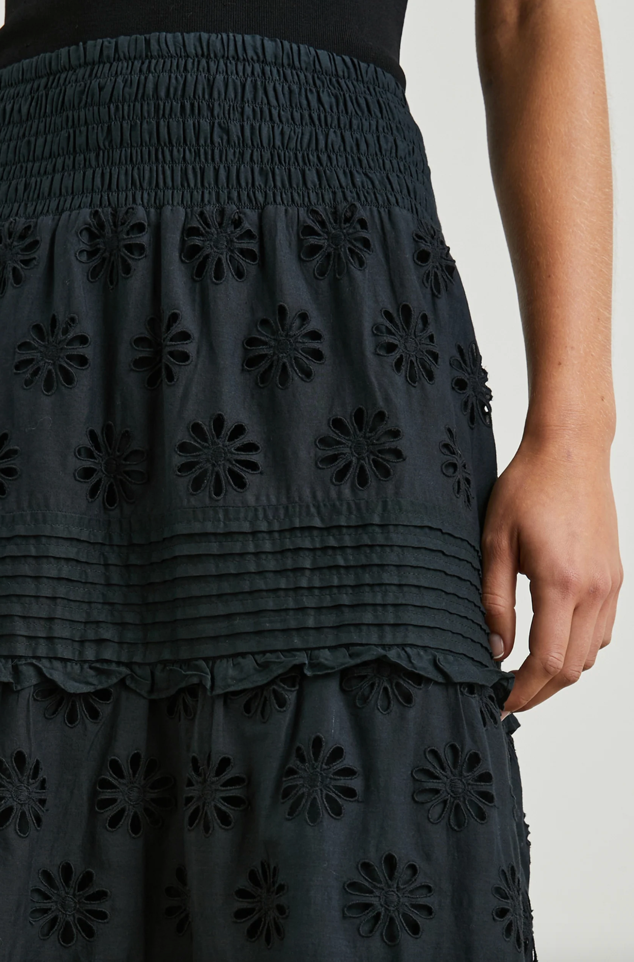 Gail's Rails Tatel Rails Gail Skirt - black | Garmentory