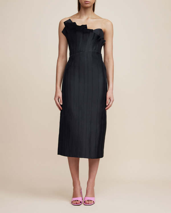 open lace back dress Acler Dress One Shoulder  UrbanaWay