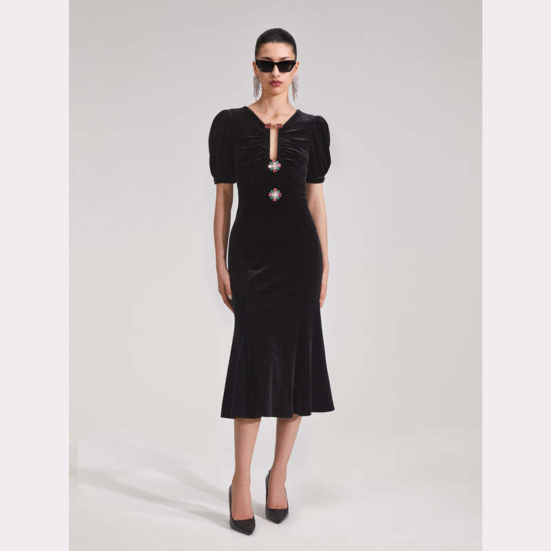 womens midi floral dresses Floral Long Sleeve Dresses for Women