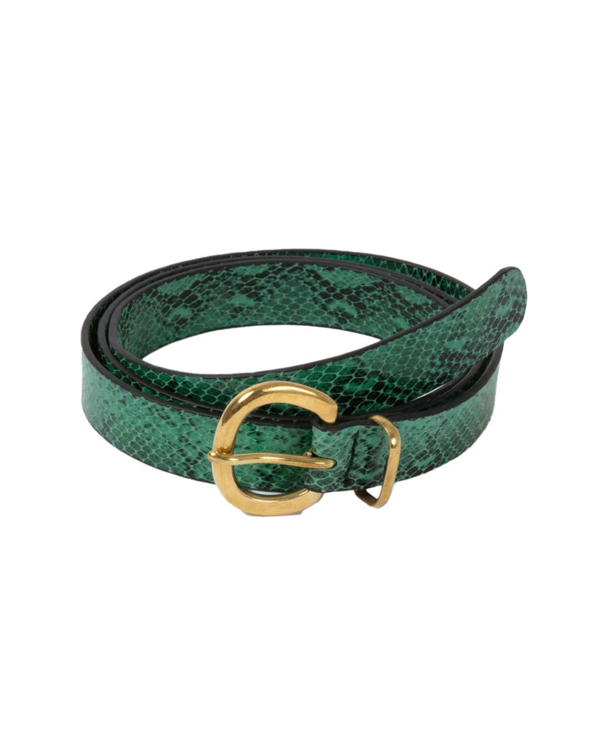 Rachel Comey Thin Estate Belt - Pink Snake Print Belts | Rachel Comey main image 4