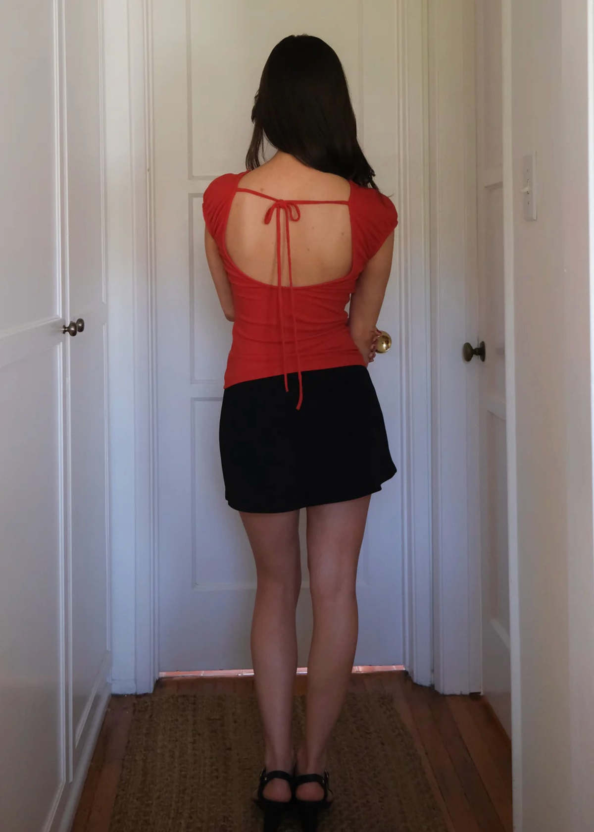 Geel Aria Micro Skirt - ONYX - Image 8 of 9