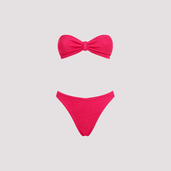 Hunza G Raspberry Metallic Hunza G Jean Bikini - Metallic Raspberry | Garmentory
