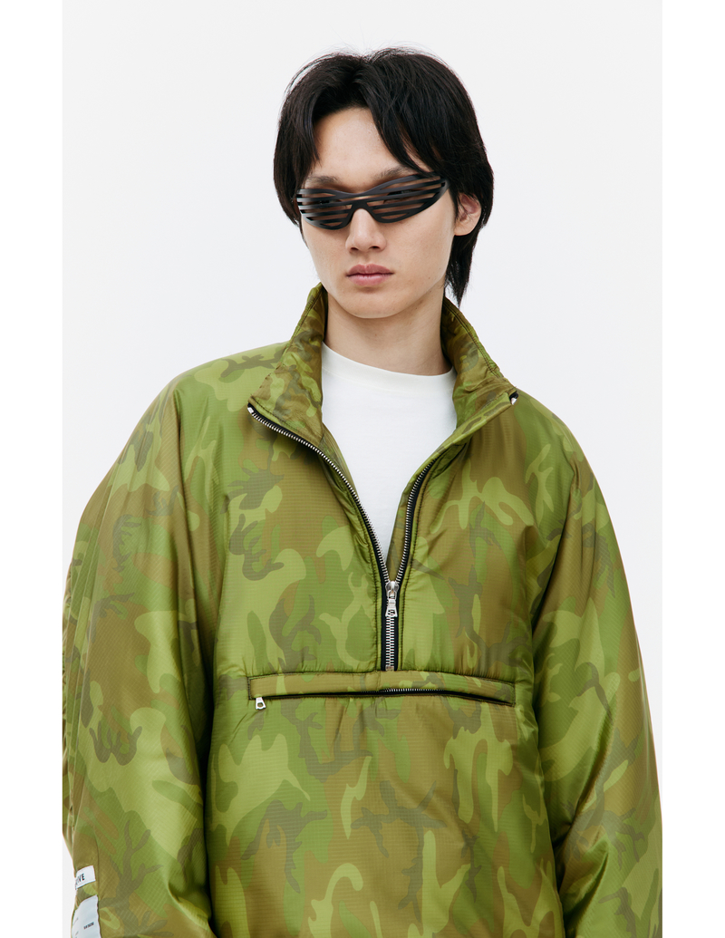 B1archive Camo anorak jacket - Khaki