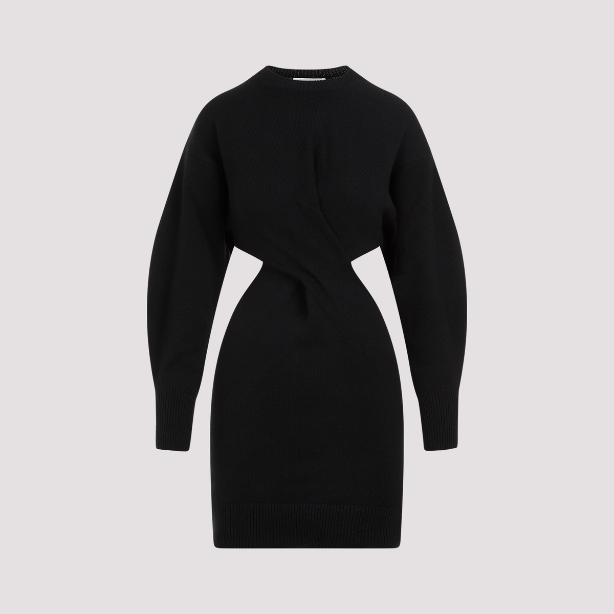 Alexander McQueen Wool Mini Dress | Garmentory