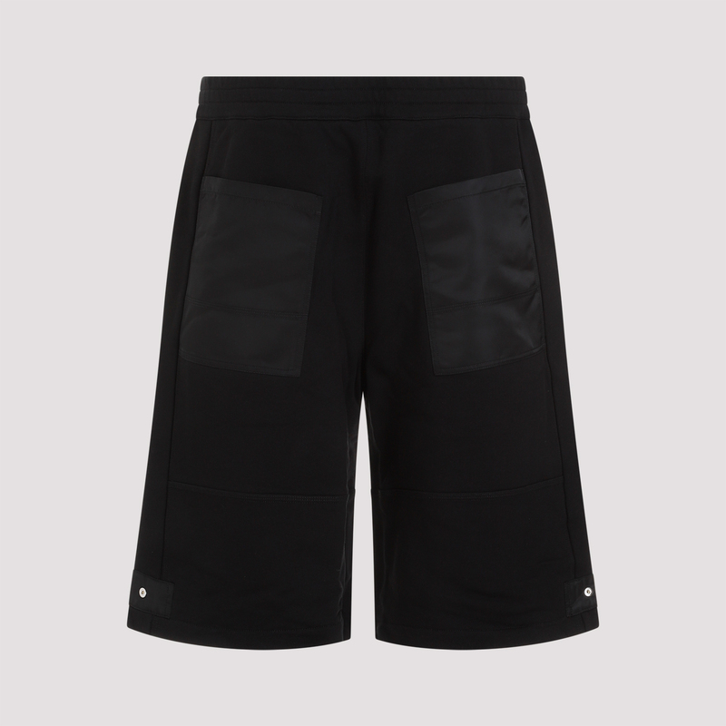 ショートパンツ alexander mcqueen Alexander McQueen Shorts Black Alexander McQueen logo-print Cotton Shorts | Black | FARFETCH