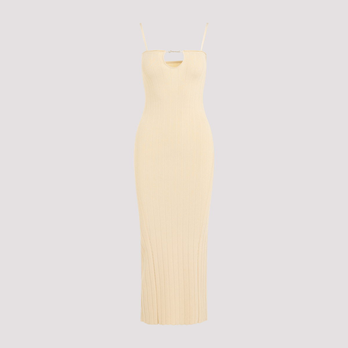 knee length dresses for ladies Jacquemus – Jacquemus Midi Dress J in Barcelona or Shop Online Mujer  721-000626 01 main image 1