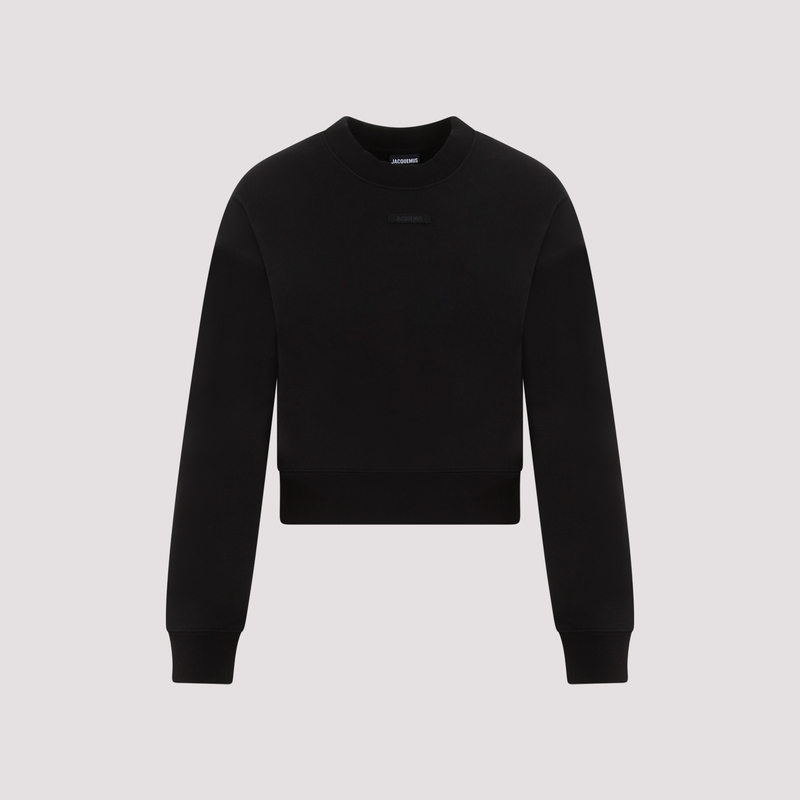 Jacquemus Le Gros Grain sweatshirt - Black | Garmentory
