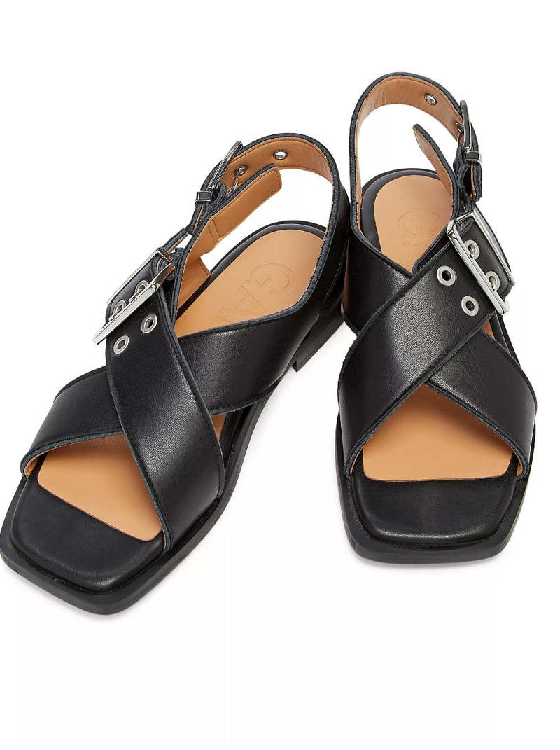SALE！！GANNI ロゴサンダル セール】Recycled Rubber（サンダル）｜GANNI（ガニー）の