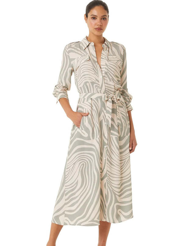 MISA Montana Dress - Zebra | Garmentory