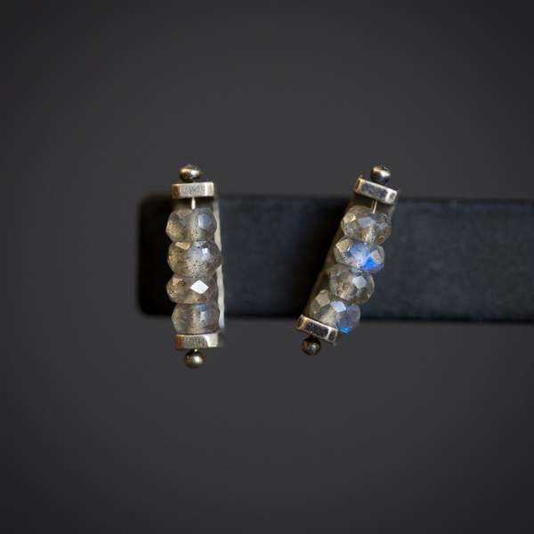 Erica Bailey Labradorite Stud Earrings