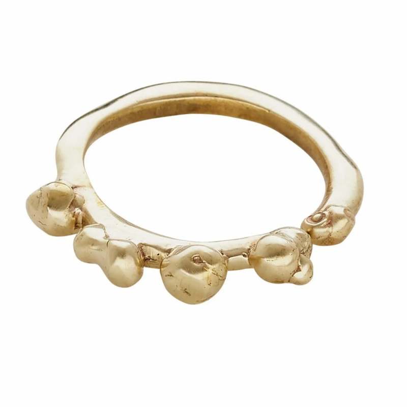 Woodlands JC Ripple Adjustable Bronze Ring - Bronze