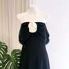 BERNADETTE Blair Dress - Black - Thumbnail 1