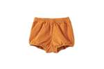 Kids Vild House of Little Organic Cotton Velvet Bloomers - Raw Sienna - Thumbnail 1