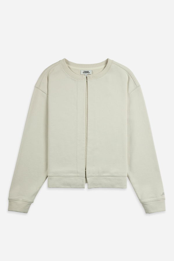 Future Classics Split Cardigan - Stone Grey