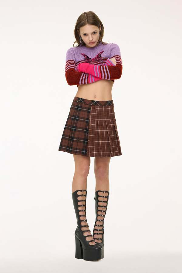 Anna Sui x Heaven by Marc Jacobs Butterfly Sweater - Pink/Purple