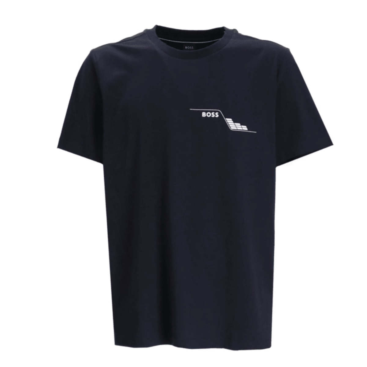 HUGO BOSS Men's Navy T-Shirt – Classic Regular Fit Casual Top - View #6