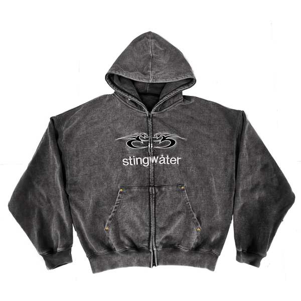 トップス Stingwater ZipUp Hoodie Thorn Zip Up Hoodie Blue – stingwater