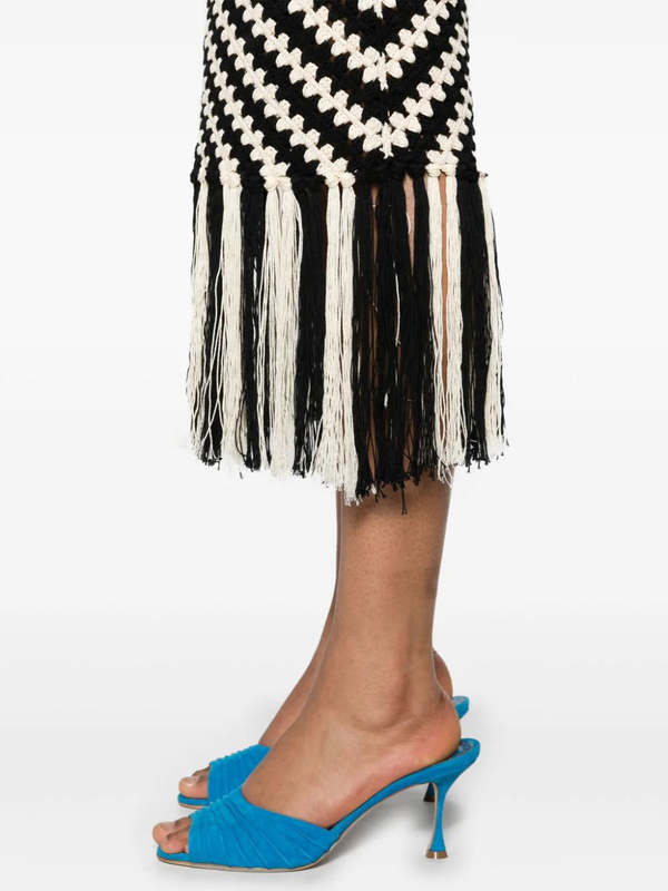 Zimmermann Halliday Hand Crochet Dress - Chevron | Garmentory