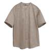 HED MAYNER (Israel) Double Mesh Polyamide Baseball Jersey Beige : L - Thumbnail 1