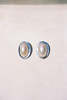 Vintage 80s Sterling Mabe Pearl Earrings - Thumbnail 3