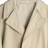 C&A Brenninkmeyer (Switzerland) Diolen Canvas Weave Napoleon Trench Coat Sandshell : L - Thumbnail 5