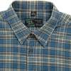 Claude de Barsac (Netherlands) Tartan Flannel Knit Baseball Hem Nightshirt Fluorite - Thumbnail 5