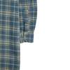 Claude de Barsac (Netherlands) Tartan Flannel Knit Baseball Hem Nightshirt Fluorite - Thumbnail 6