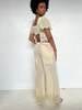 Abacaxi Seashell Wide Leg Pant - Thumbnail 4