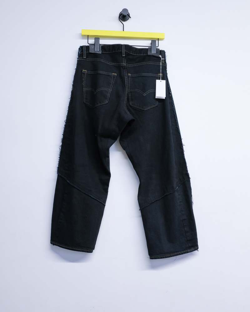 Old Park Sarouel Jeans - Black | Garmentory
