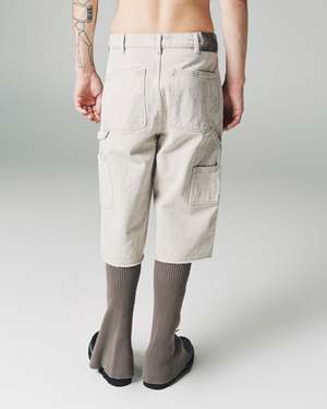 Our Legacy Ghost Attic Splatter Denim Joiner Capri Cut Pants