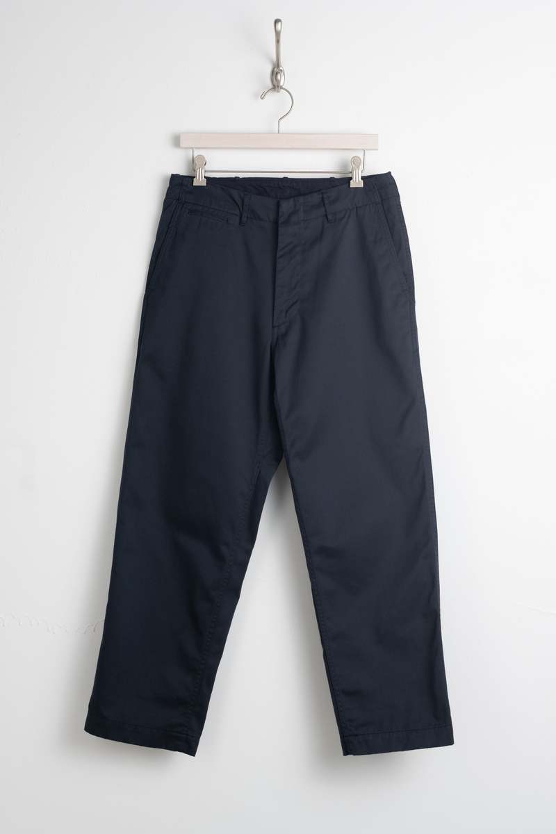 ナナミカ　Wide Chino Pants   ネイビー　M（32） ナナミカWide Chino Pants ネイビーM（32）