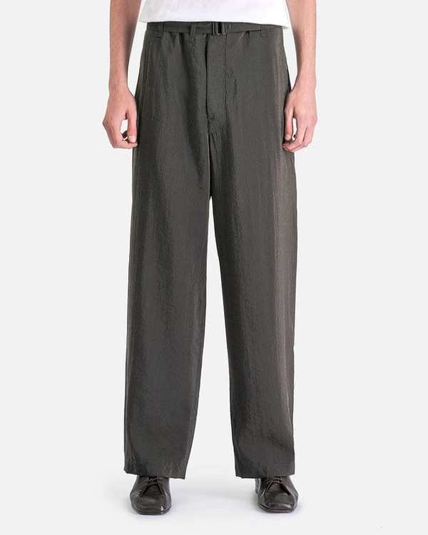 Lemaire Seamless Belted Pants - Dark Espresso | Garmentory