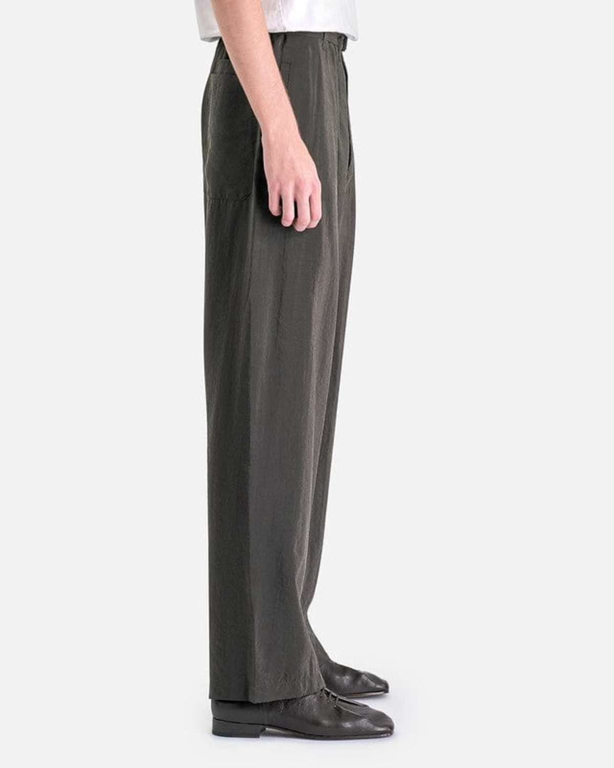 Lemaire Seamless Belted Pants - Dark Espresso | Garmentory
