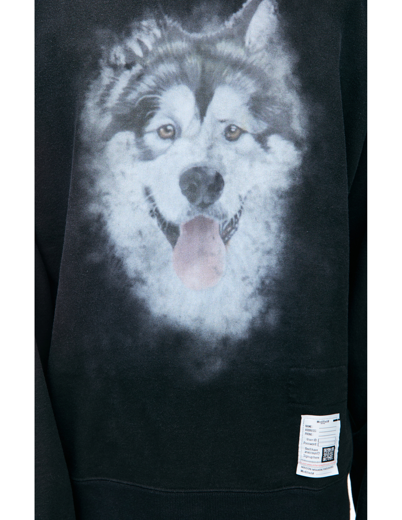 Maison Mihara Yasuhiro Dog Printed Sweatshirt | Garmentory