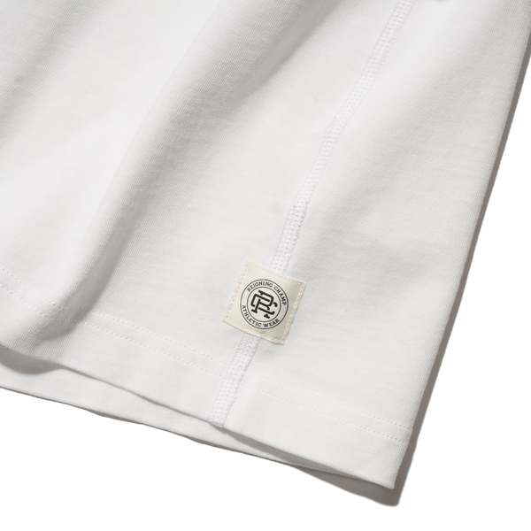 Reigning Champ Midweight Jersey Classic T-shirt - White on Garmentory