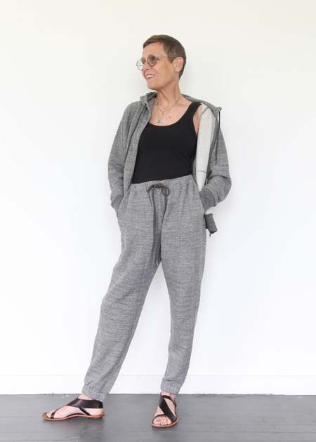 ichi Antiquités】Wool Linen Pants Gray ichi Antiquités】Wool Linen Pants Gray