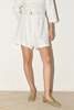 Datura Linen Cala Shorts - White - Thumbnail 2