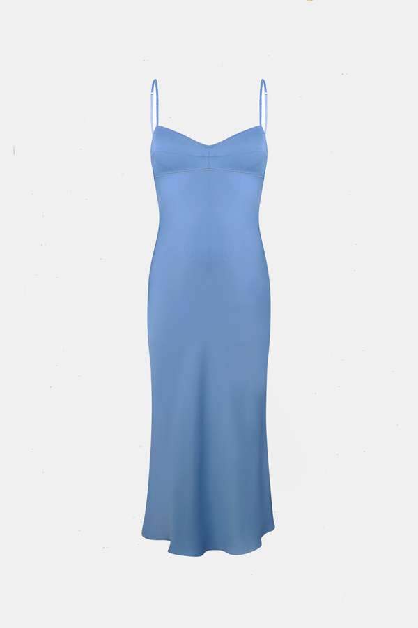 knee length dresses for ladies Water Lily & Butterfly Midi Dress – Fairy Tong