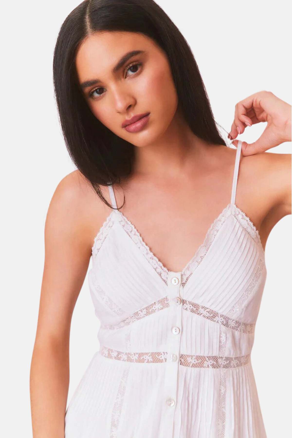 white christmas dresses Loveshackfancy - Docila Heritage Cotton Mini Dress main image 0