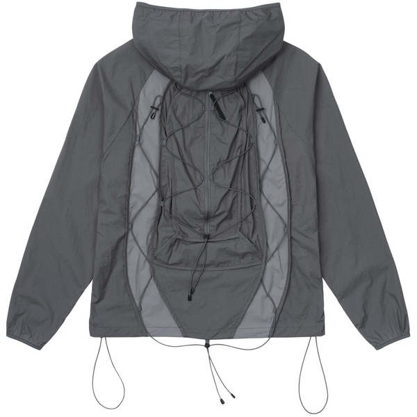 San San Gear Backpack Jacket - Grey | Garmentory
