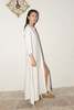 Datura Linen Pays Dress - White - Thumbnail 1