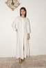 Datura Linen Pays Dress - White - Thumbnail 2
