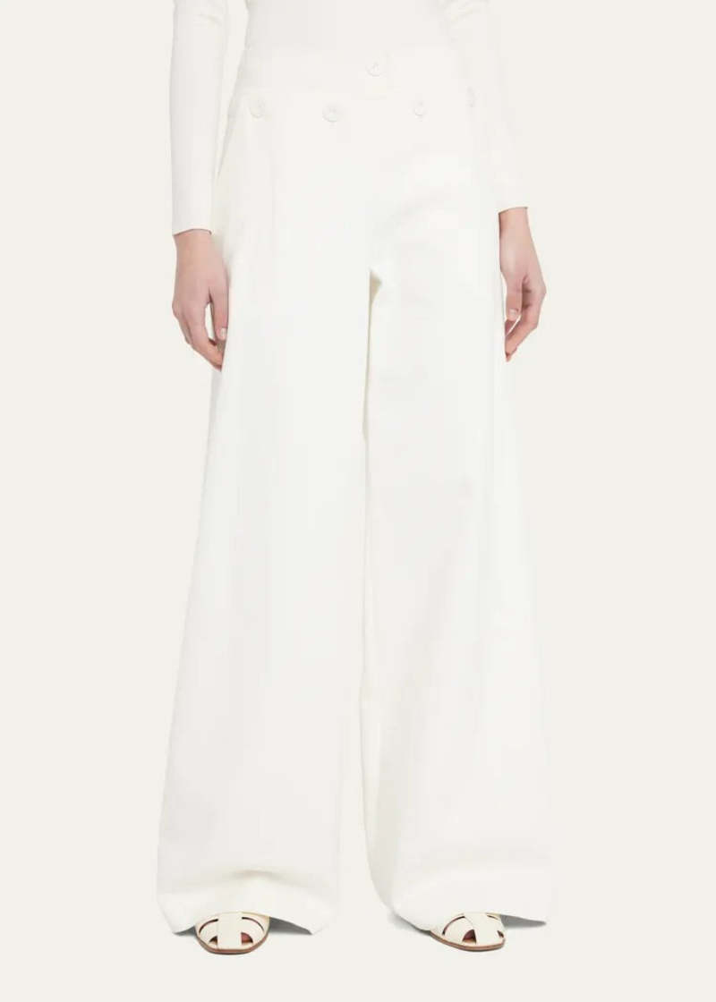 パンツ S MAX MARA PANTS BIANCO S Max Mara Argento Trousers | Liberty